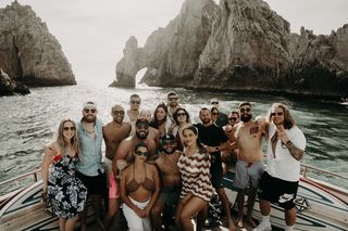 A group of reps on a retreat