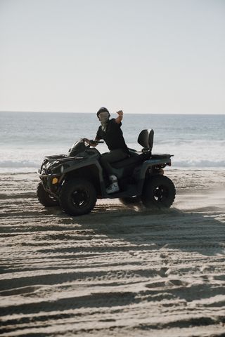 ATV on the beach